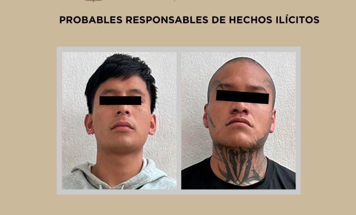 Capturan a 2 narcomenudistas en San Mateo Atenco