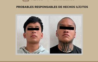 Capturan a 2 narcomenudistas en San Mateo Atenco