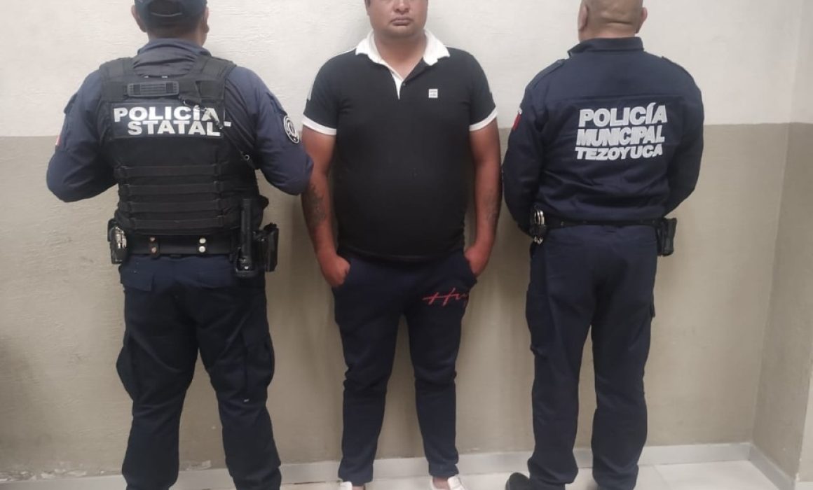 Capturan a sujeto en Tezoyuca por requerimiento ilícito de pago