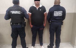 Capturan a sujeto en Tezoyuca por requerimiento ilícito de pago