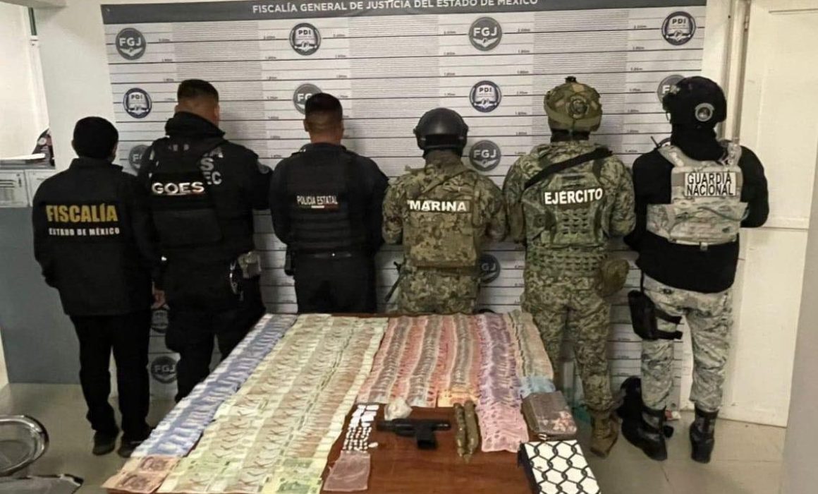 Catean domicilio en Ecatepec y detienen a cuatro con mercancía
