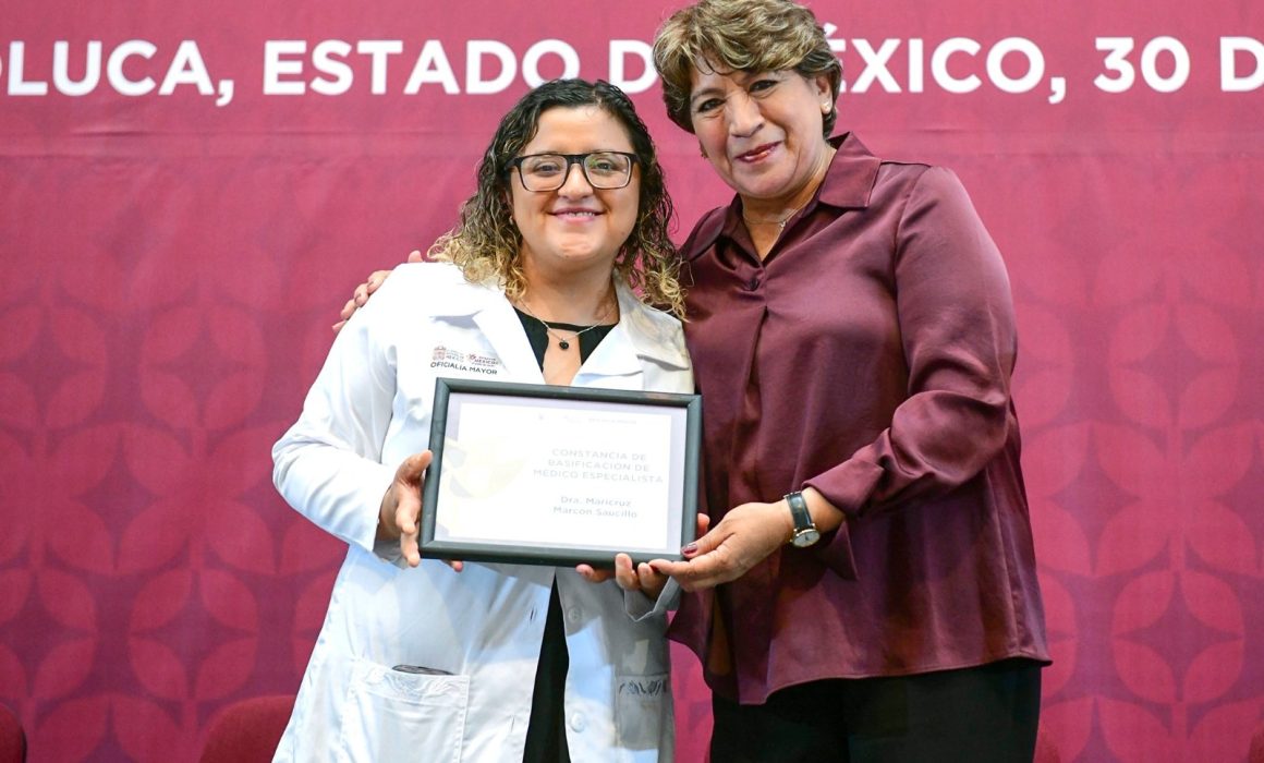 Celebra Delfina Gómez lanzamiento de Mi Derecho Mi Lugar