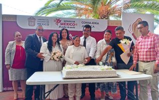 Celebran bodas comunitarias y anuncian jornada de salud en Jaltenco