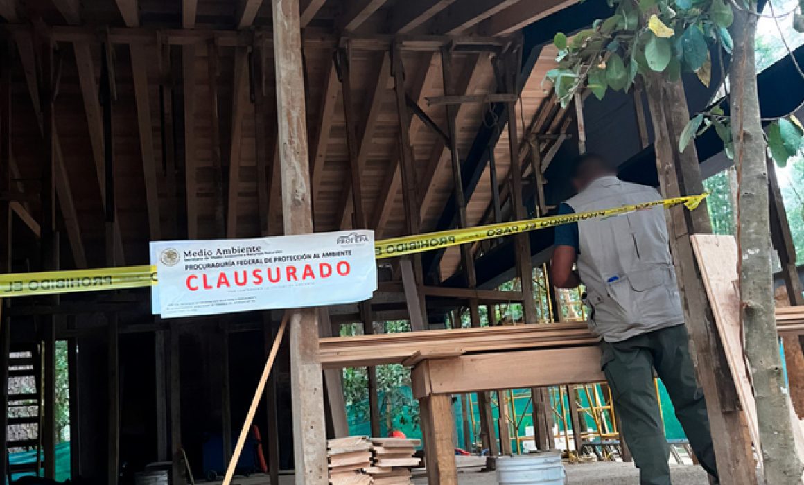 Clausura PROFEPA 2 obras en Valle de Bravo