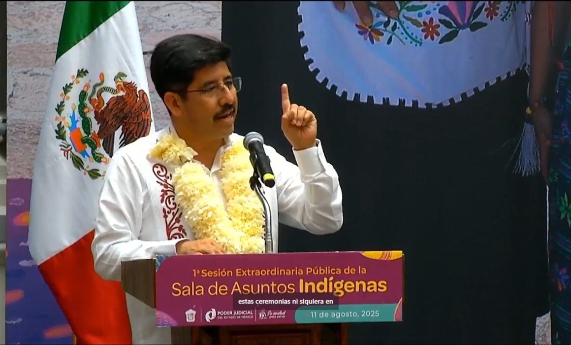 Comienza Hugo Ortiz a hacerle justicia a indígenas mexiquenses