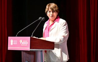 Construye Delfina Gómez 50 nuevas unidades deportivas en Edomex