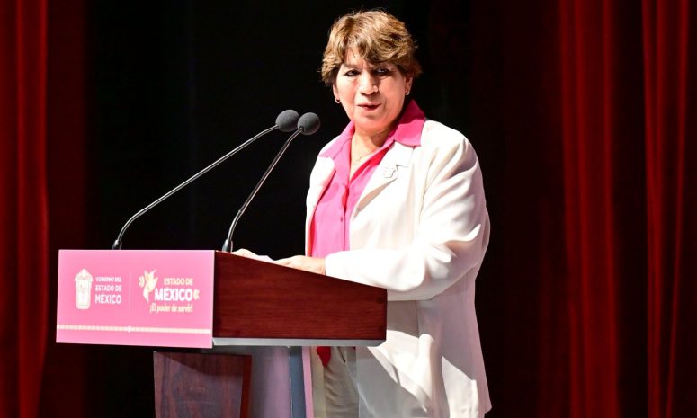 Construye Delfina Gómez 50 nuevas unidades deportivas en Edomex