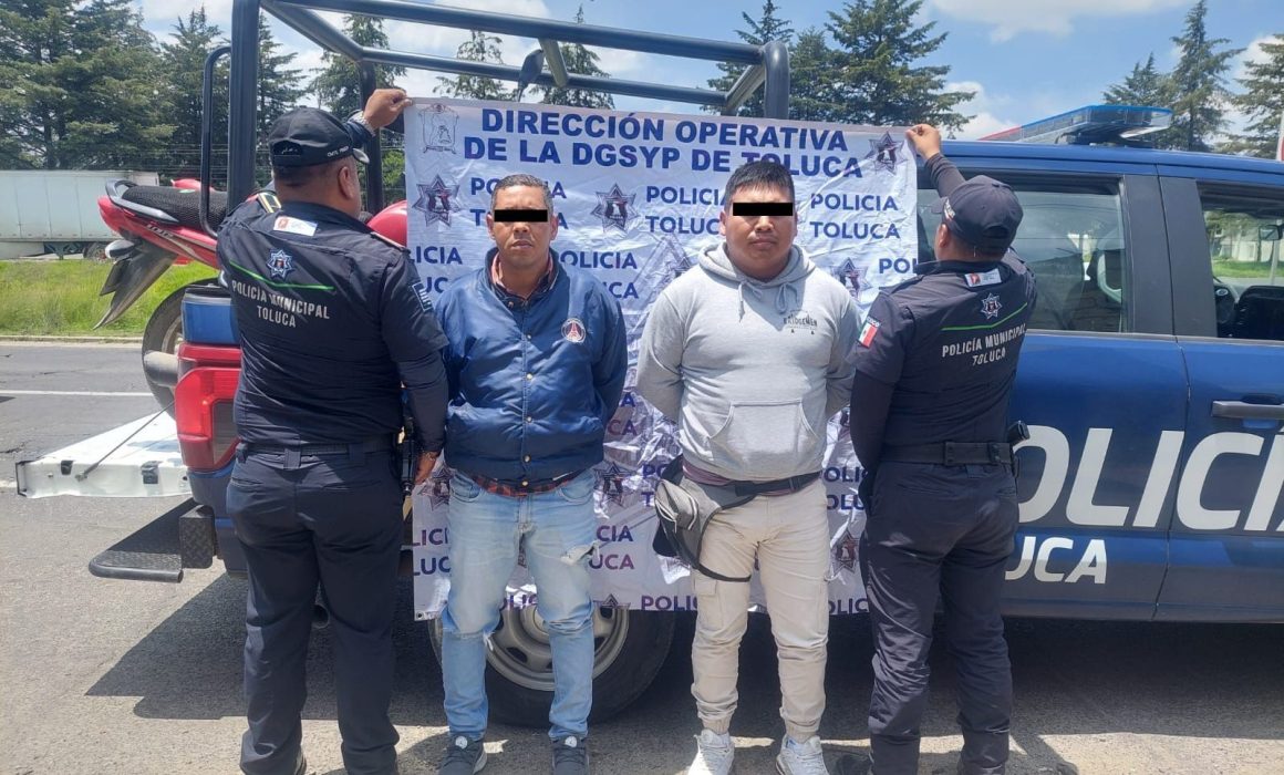 Continúan en Toluca detenciones de extorsionadores de gota a gota 