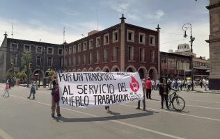 Convocan a marcha contra el tarifazo en Toluca