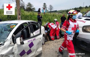Deja saldo de 8 heridos accidente en la Toluca – Zitácuaro