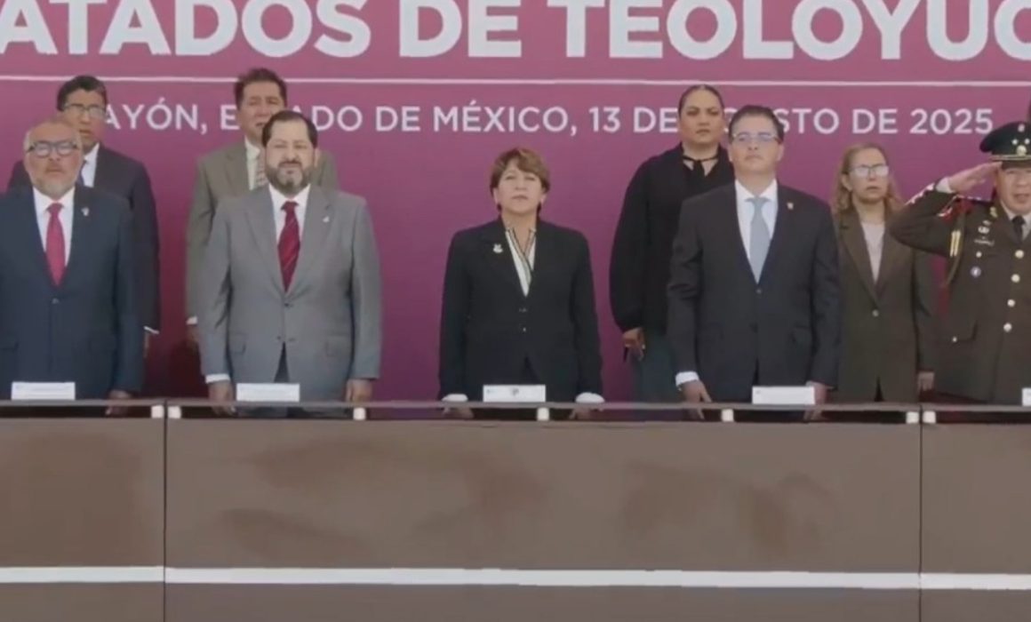 Conmemora Delfina Gómez 111 años de los Tratados de Teoloyucan en Rayón