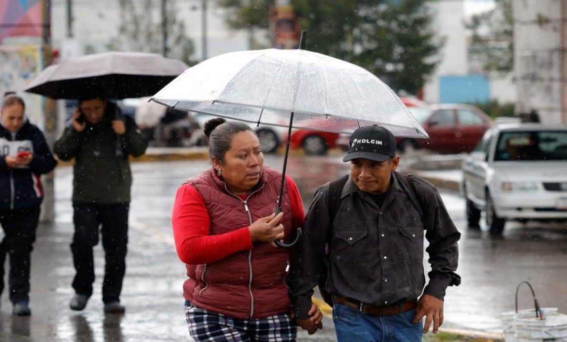 ¡Lleva tu paraguas! Conagua prevé lluvias para hoy en el Estado de México