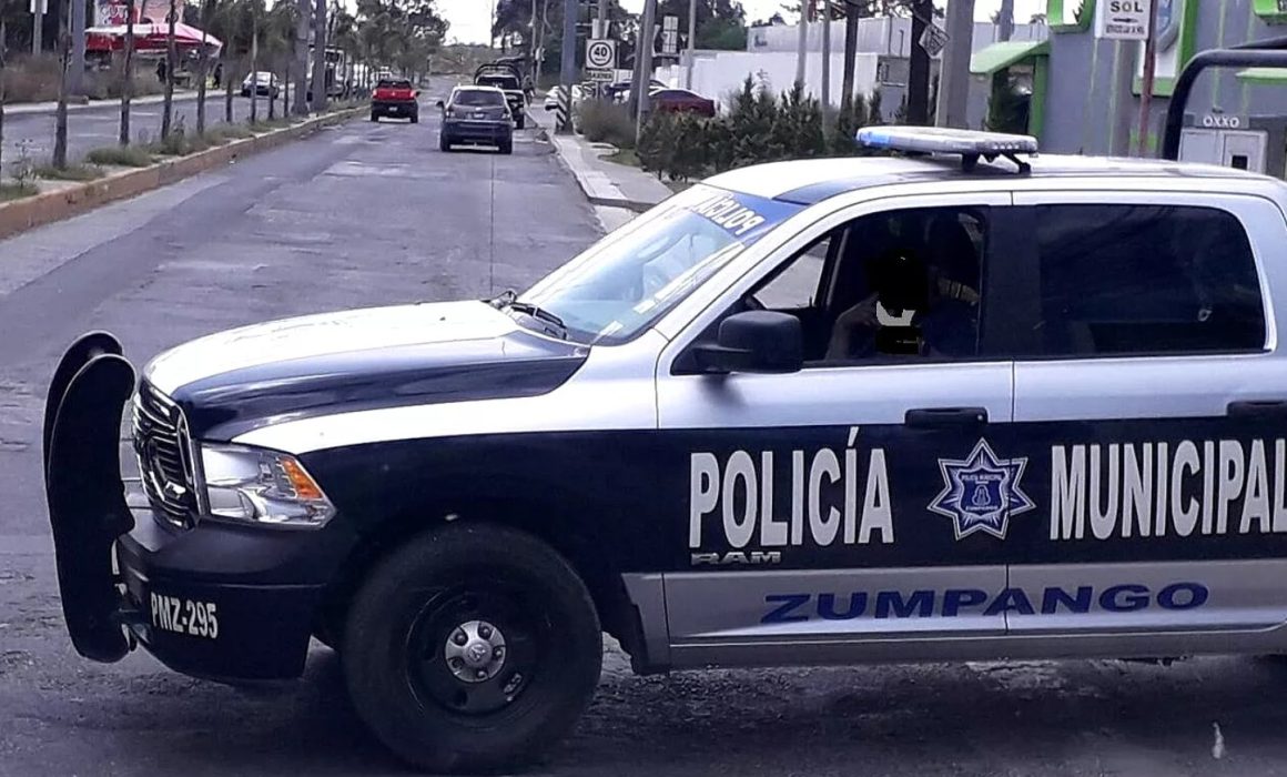 Detienen a 2 presuntos delincuentes en Zumpango con apoyo de drones