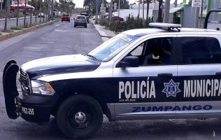 Detienen a 2 presuntos delincuentes en Zumpango con apoyo de drones