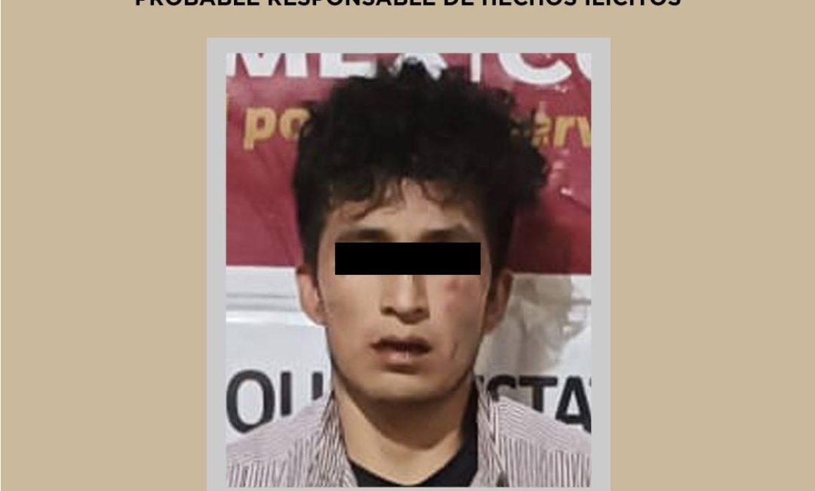Detienen a joven en Metepec por robo con violencia