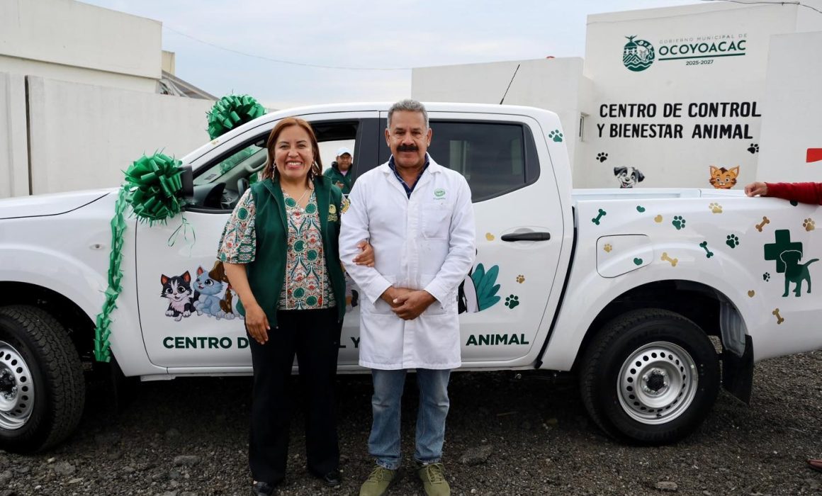 Entregan unidad de transporte a Bienestar Animal de Ocoyoacac