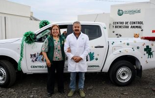 Entregan unidad de transporte a Bienestar Animal de Ocoyoacac