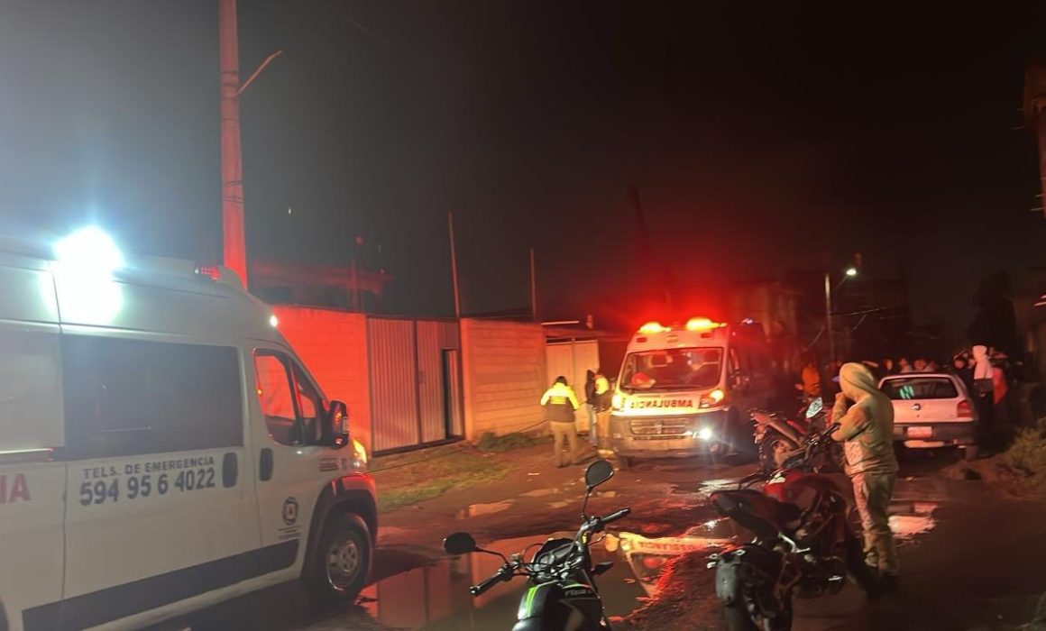 Explosión por acumulación de gas deja una mujer lesionada en Tezoyuca