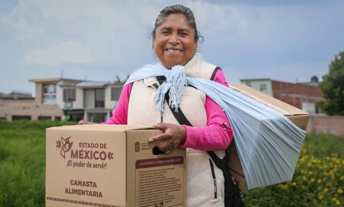 Fortalece el bienestar de mujeres mexiquenses con apoyos alimentarios