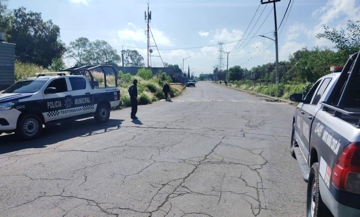 Hacen su labor policías de Teotihuacán y evitan robos a la población