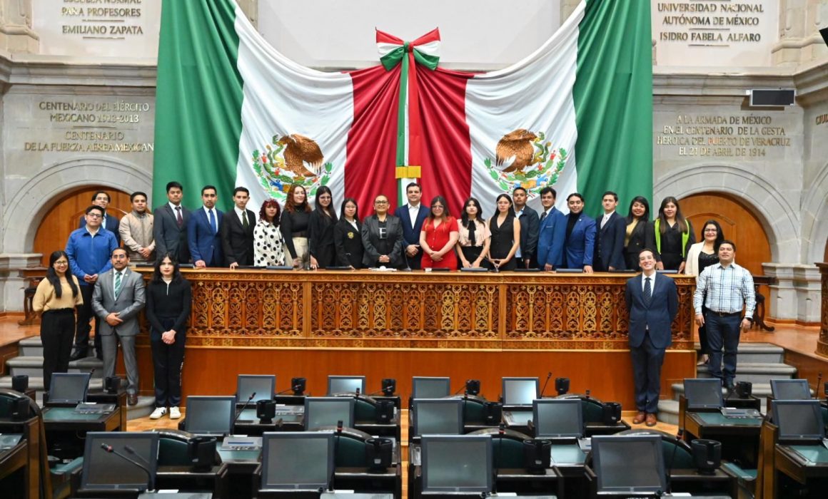 Inauguran Verano Legislativo Juvenil en el congreso mexiquense