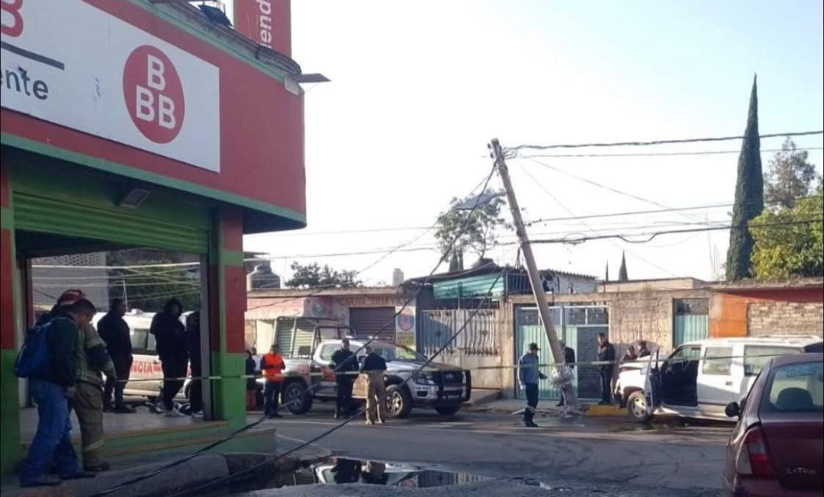 Interrumpen en Chalco Trolebús Chalco–Santa Martha tras accidente
