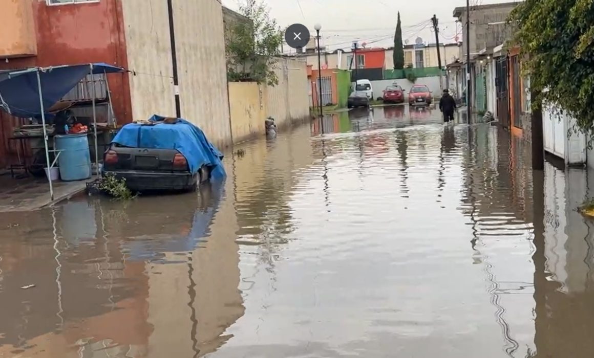 Inundaciones en Acolman