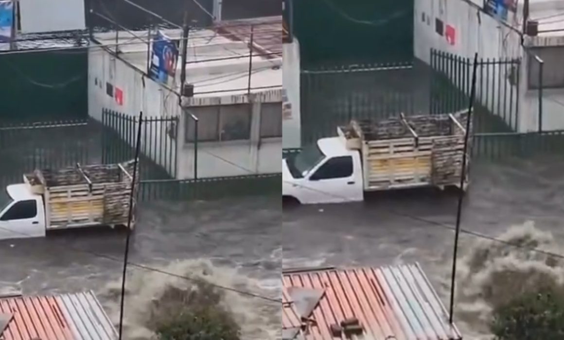 Inundaciones en Atizapán