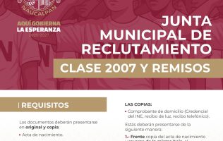 Invita Naucalpan a regularizar servicio militar de jóvenes