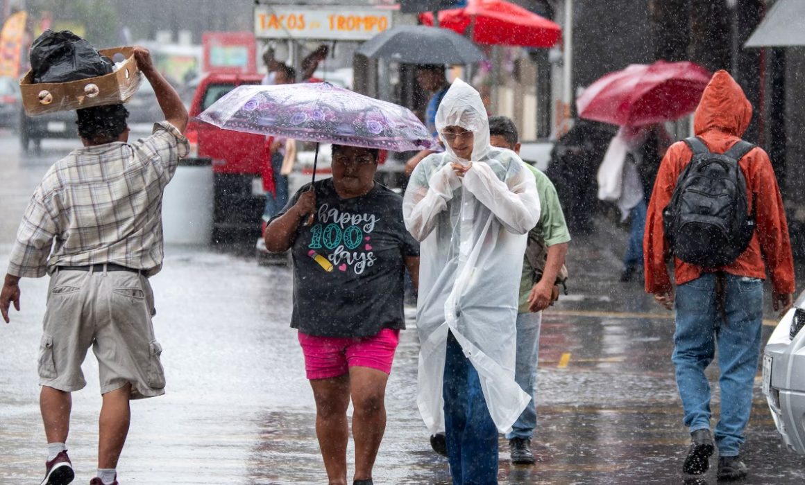 Lluvias en el Estado de México HOY 26 de agosto
