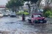 Lluvias y granizo provocan encharcamientos en Neza, Los Reyes y Chalco