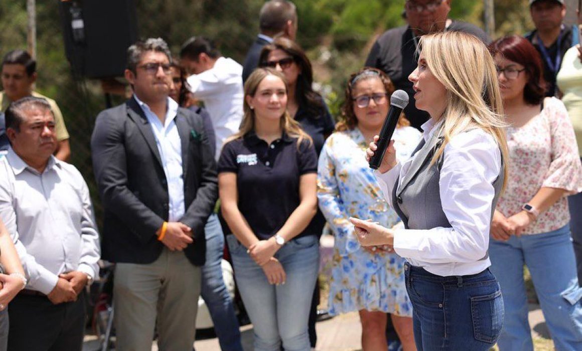 Mejoran avenida en Huixquilucan que conecta con Ciudad de México