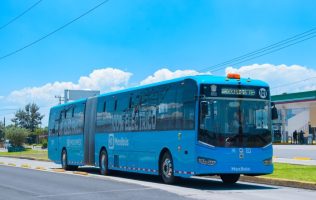 Modernizan Mexibús con 10 nuevas unidades eléctricas