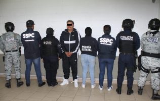 Operativo de fuerzas del orden de 3 dependencias aseguran posible delincuente