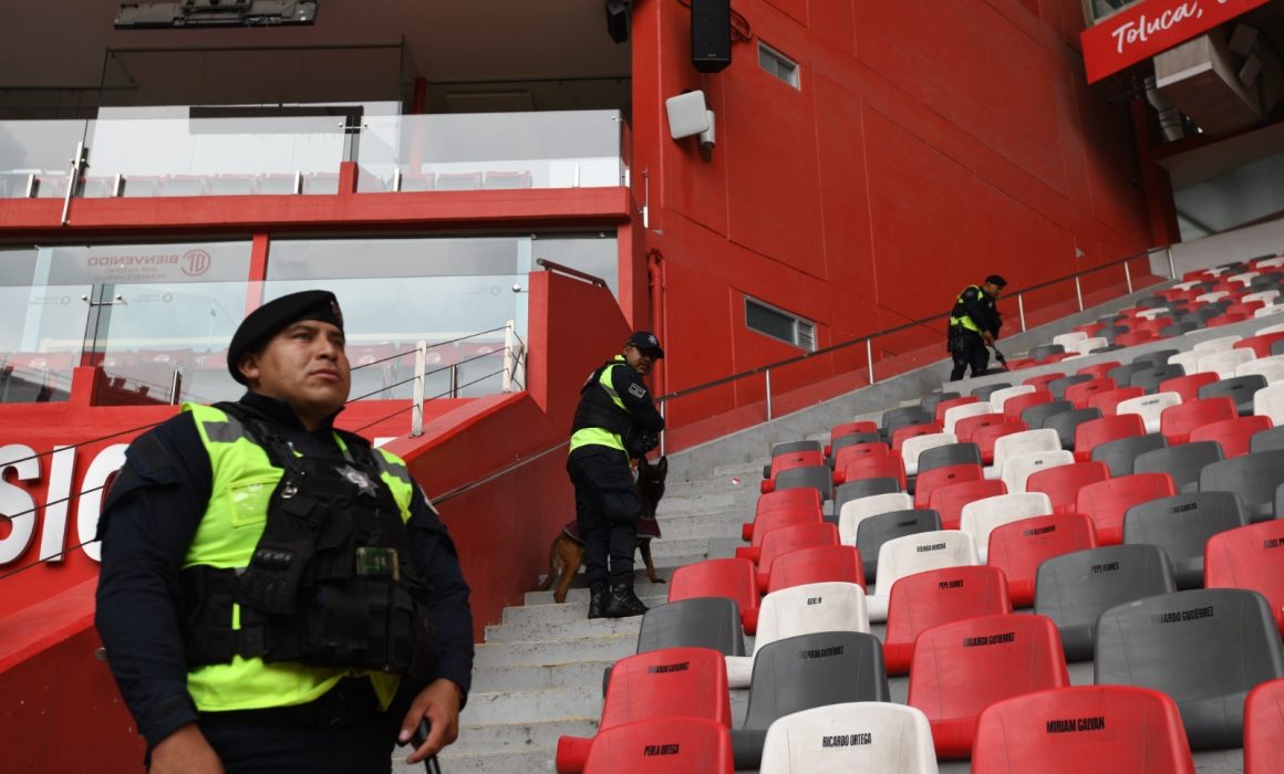 Preparan mega operativo de seguridad para el Toluca vs Pumas