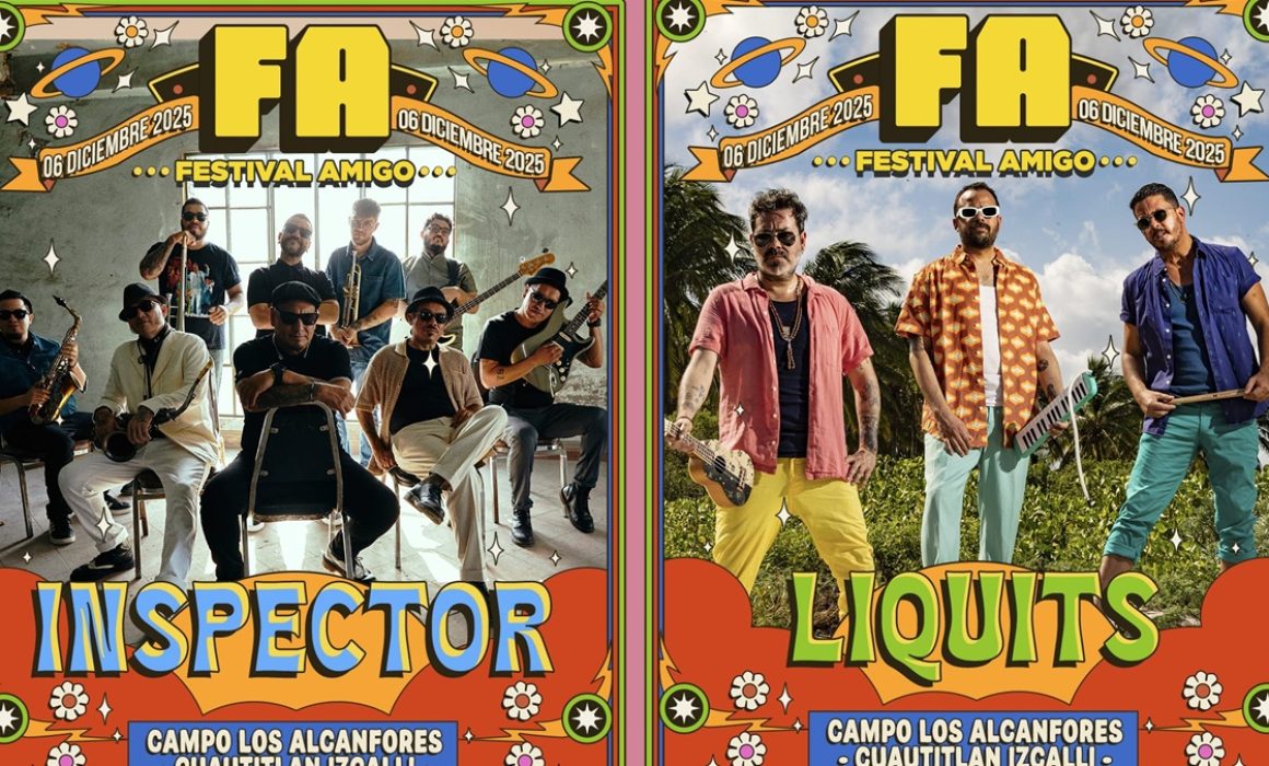 Presenta Festival Amigo en Cuautitlán Izcalli cartel con grandes figuras