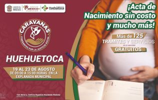 Presta atención y aprovecha los trámites gratuitos en Huehuetoca