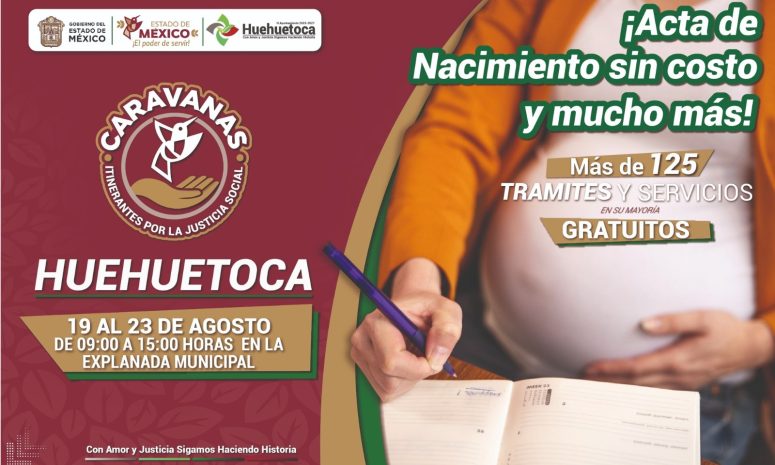 Presta atención y aprovecha los trámites gratuitos en Huehuetoca 
