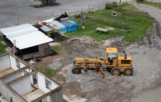 Prometió 2 edificios para agosto; solo lleva 20% de avance en Huehuetoca