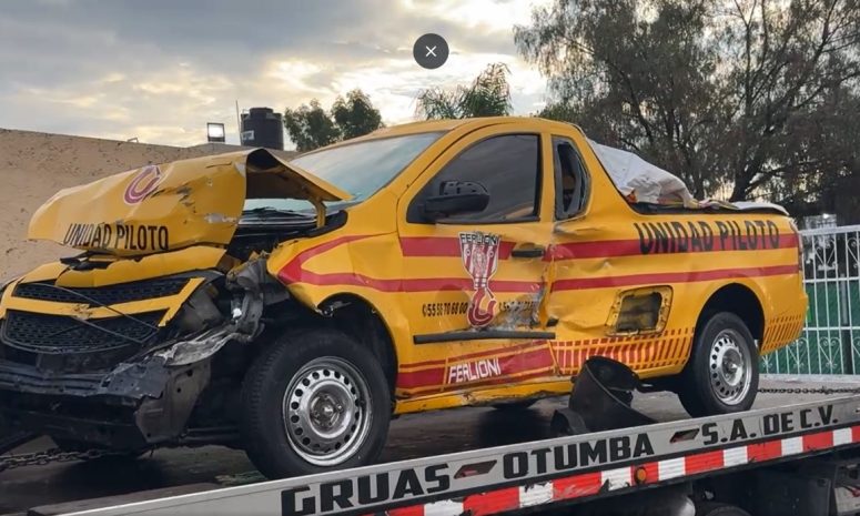 Sin lesionados en choques antes de Metro Ecatepec y en Texcoco-Lechería