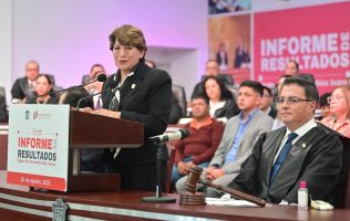 Reafirma Delfina Gómez su compromiso con el Poder Judicial