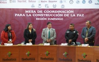 Reafirman seguridad en Huehuetoca con Mesas de Construcción de la Paz
