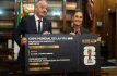 Recibe Sheinbaum a Gianni Infantino, presidente de la FIFA