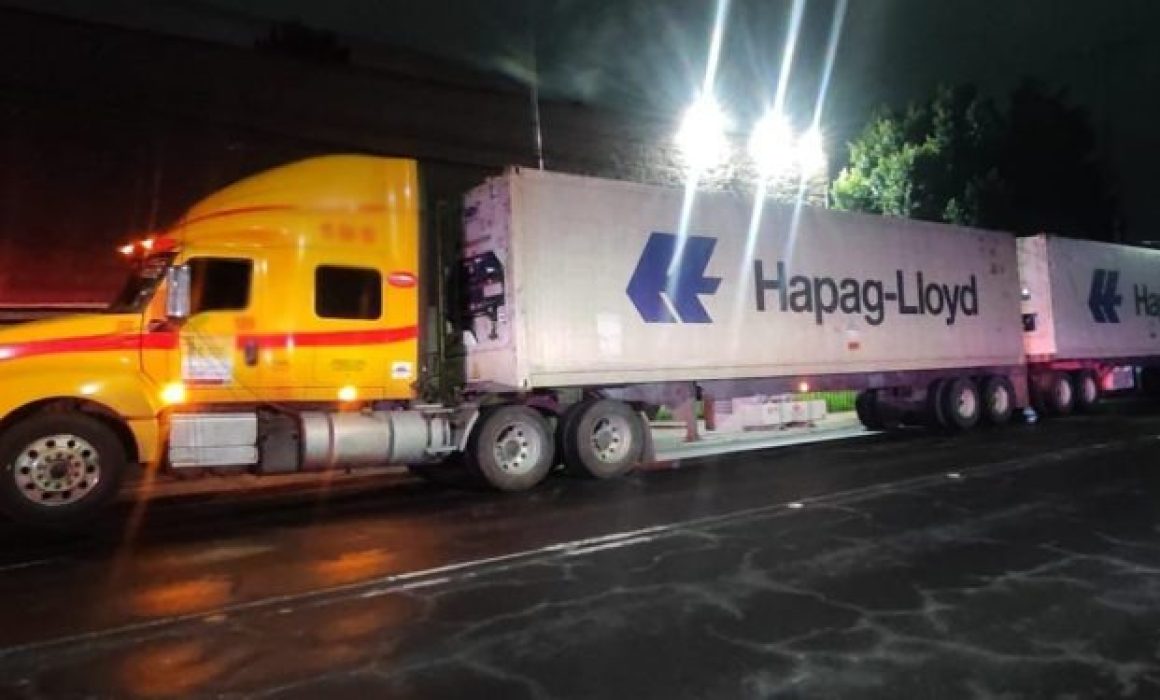 Recuperan en Nextlalpan baterías de litio valuadas en 20 mdp en tractocamión