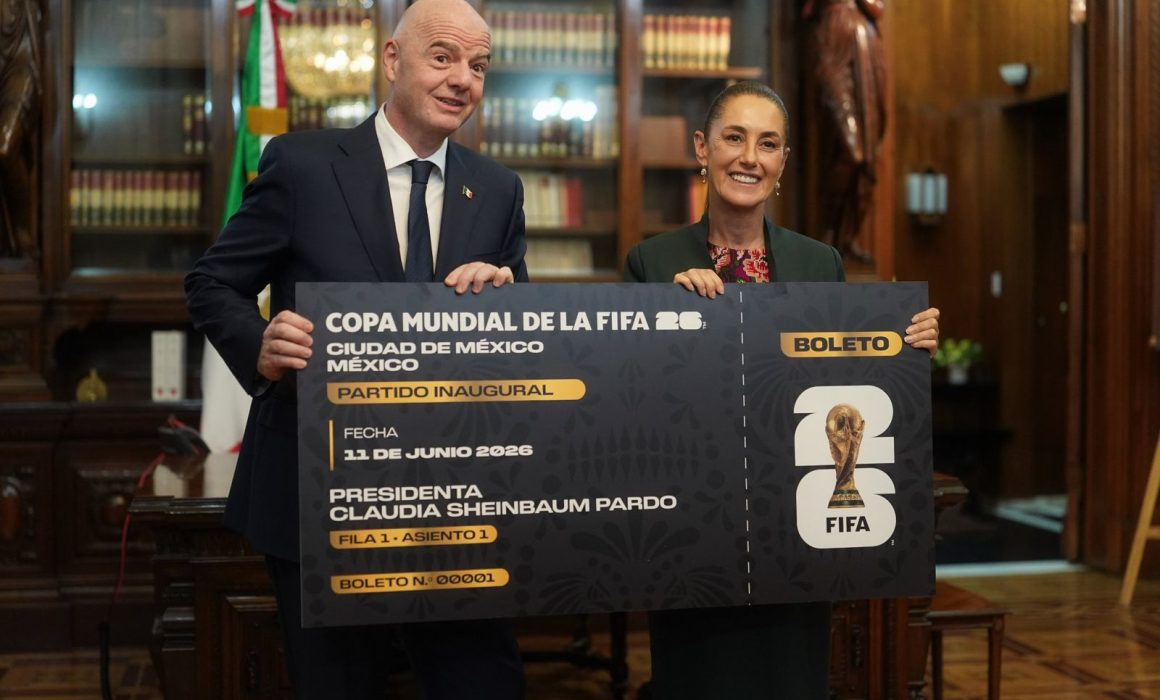 Regalará Sheinbaum su boleto de Inauguración del Mundial a una niña