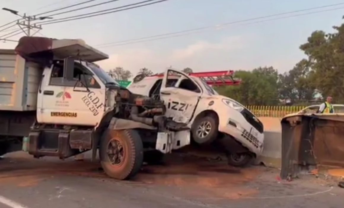 Registra Valle de Chalco accidente múltiple en México-Puebla
