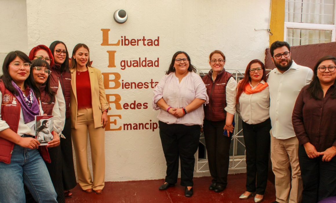 Reiteran apoyo a mujeres con apertura de Centro LIBRE en Naucalpan