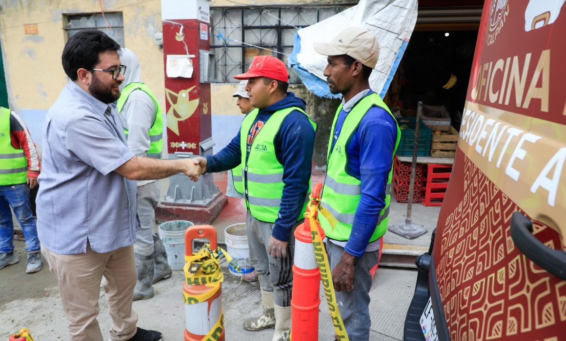 Renuevan vialidad en Colinas de San Mateo con enfoque de género