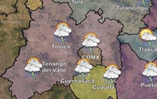 ¡Saca el paraguas! Las lluvias no darán tregua hoy; así el clima en Edomex
