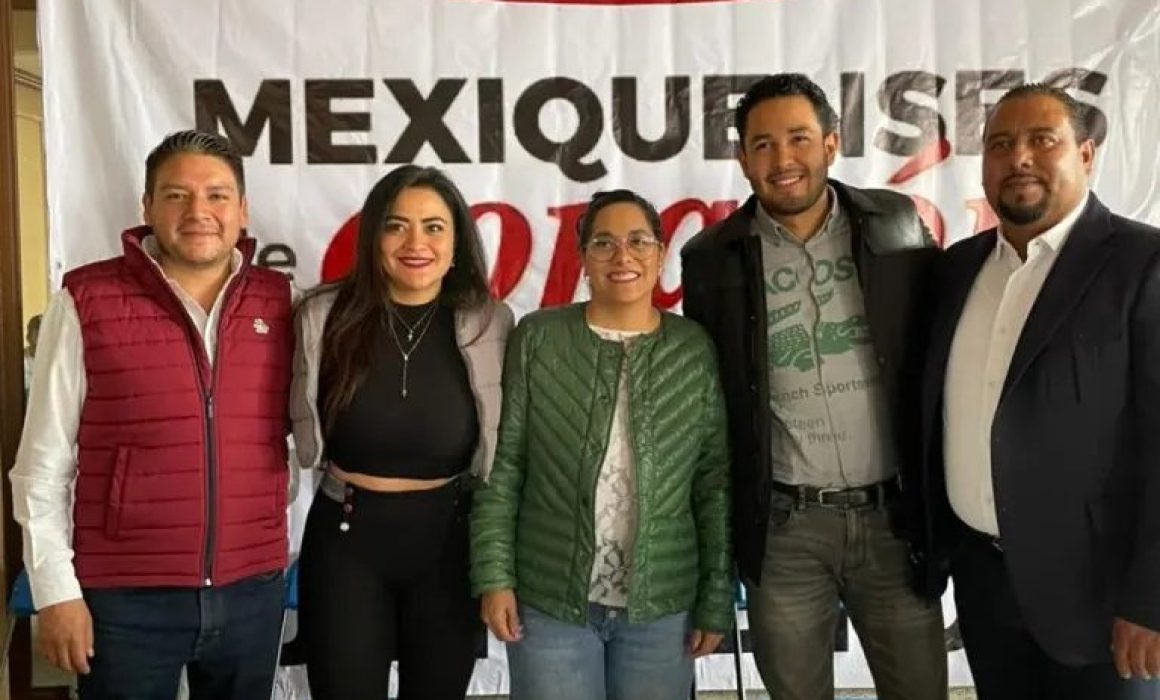 Respaldan a Ricardo Reyna en Huehuetoca Mexiquenses de Corazón y MORENA